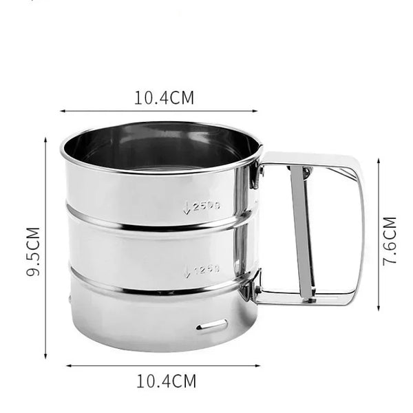 Stainless Steel Flour Sieve for Baking